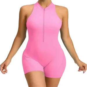 Short Sports Jumpsuit Sleeveless Gym