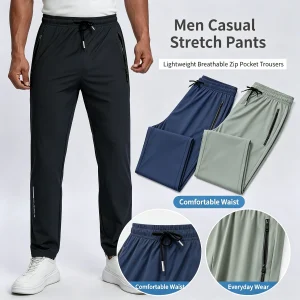 Men Breathable Quick Dry Sports Pants